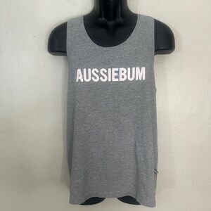 Aussiebum Tank Top Medium Gently worn 85% cotton / 15% viscose 19.5" armpits